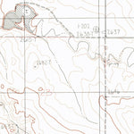 United States Geological Survey Quick Reservoir, MT (1983, 24000-Scale) digital map