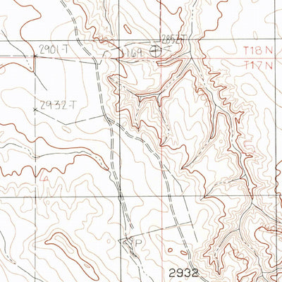 United States Geological Survey Quick Reservoir, MT (1983, 24000-Scale) digital map