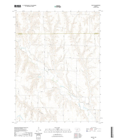 United States Geological Survey Quick SE, NE (2021, 24000-Scale) digital map