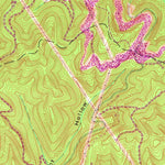 United States Geological Survey Quick, WV (1958, 24000-Scale) digital map