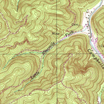 United States Geological Survey Quick, WV (2000, 24000-Scale) digital map