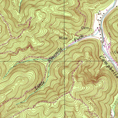 United States Geological Survey Quick, WV (2000, 24000-Scale) digital map