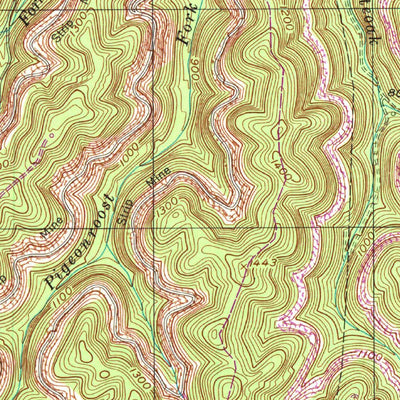 United States Geological Survey Quick, WV (2000, 24000-Scale) digital map