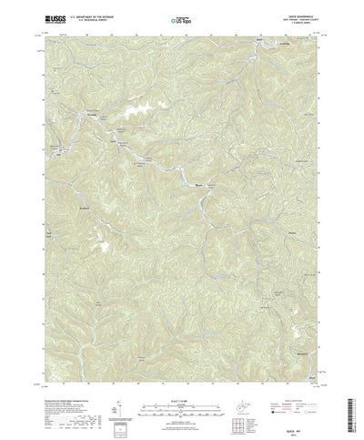 United States Geological Survey Quick, WV (2023, 24000-Scale) digital map