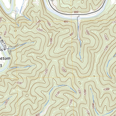 United States Geological Survey Quicksand, KY (2022, 24000-Scale) digital map