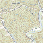 United States Geological Survey Quicksand, KY (2022, 24000-Scale) digital map