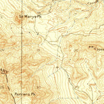 United States Geological Survey Quien Sabe, CA (1922, 62500-Scale) digital map