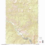 United States Geological Survey Quigg Peak, MT (1999, 24000-Scale) digital map