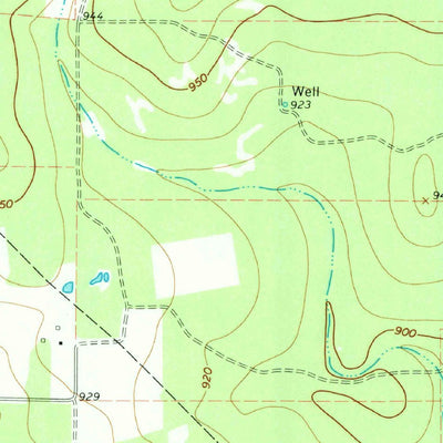 United States Geological Survey Quihi, TX (1969, 24000-Scale) digital map
