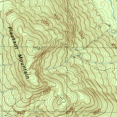 United States Geological Survey Quillpig Mountain, ME (1987, 24000-Scale) digital map