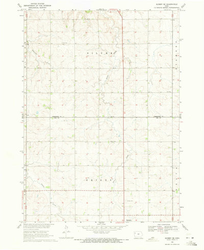 United States Geological Survey Quimby SE, IA (1969, 24000-Scale) digital map