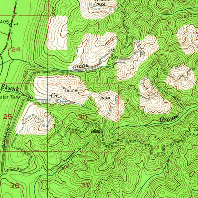 United States Geological Survey Quinault Lake, WA (1955, 62500-Scale) digital map