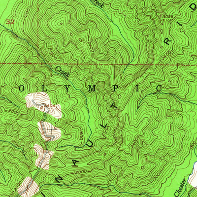 United States Geological Survey Quinault Lake, WA (1955, 62500-Scale) digital map