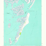 United States Geological Survey Quinby Inlet, VA (1942, 24000-Scale) digital map
