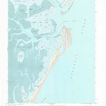 United States Geological Survey Quinby Inlet, VA (1968, 24000-Scale) digital map