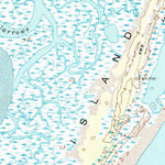 United States Geological Survey Quinby Inlet, VA (1968, 24000-Scale) digital map