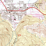 United States Geological Survey Quincy, CA (1950, 24000-Scale) digital map