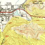 United States Geological Survey Quincy, CA (1951, 24000-Scale) digital map