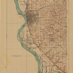 United States Geological Survey Quincy, IL-MO (1925, 62500-Scale) digital map