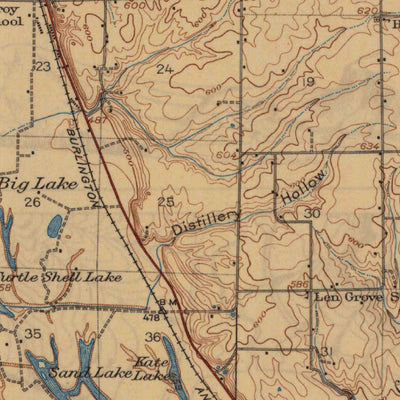 United States Geological Survey Quincy, IL-MO (1945, 62500-Scale) digital map