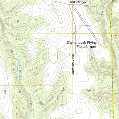 United States Geological Survey Quincy, IN (2013, 24000-Scale) digital map