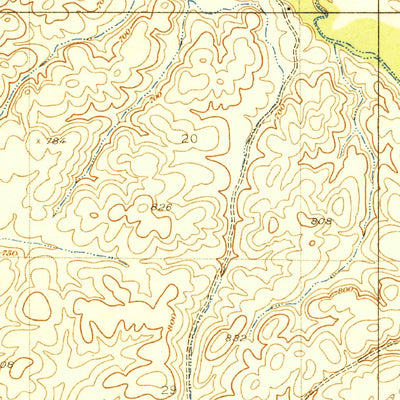 United States Geological Survey Quincy School, CA (1929, 31680-Scale) digital map