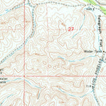 United States Geological Survey Quincy School, CA (1965, 24000-Scale) digital map