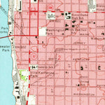 United States Geological Survey Quincy West, IL-MO (1971, 24000-Scale) digital map