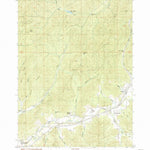 United States Geological Survey Quines Creek, OR (1986, 24000-Scale) digital map