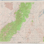 United States Geological Survey Quinn Canyon Range, NV (1988, 100000-Scale) digital map