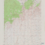 United States Geological Survey Quinn Canyon Springs, NV (1985, 24000-Scale) digital map
