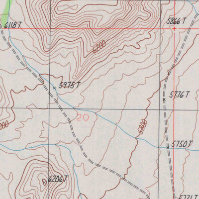 United States Geological Survey Quinn Canyon Springs, NV (1985, 24000-Scale) digital map