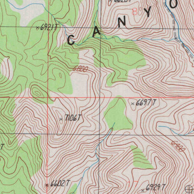 United States Geological Survey Quinn Canyon Springs, NV (1985, 24000-Scale) digital map