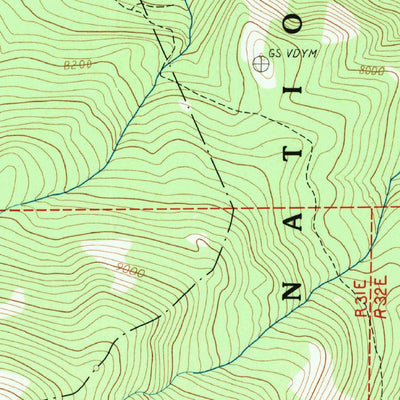 United States Geological Survey Quinn Peak, CA (1988, 24000-Scale) digital map