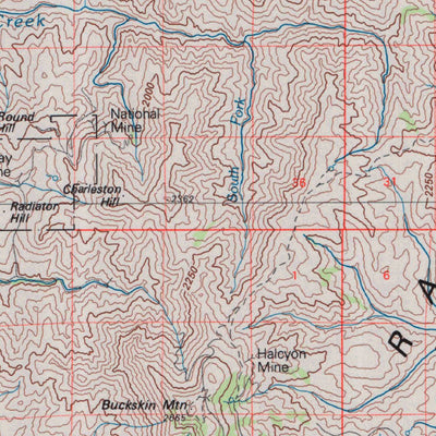 United States Geological Survey Quinn River Valley, NV-OR-ID (1985, 100000-Scale) digital map