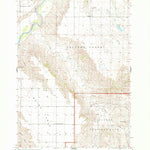 United States Geological Survey Quinn Table, SD (1954, 24000-Scale) digital map
