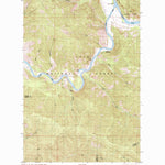 United States Geological Survey Quinns Hot Springs, MT (1985, 24000-Scale) digital map