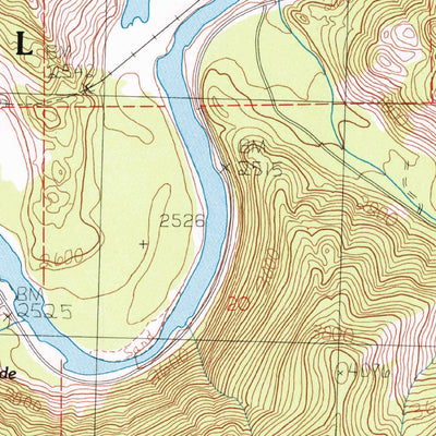 United States Geological Survey Quinns Hot Springs, MT (1985, 24000-Scale) digital map