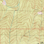 United States Geological Survey Quinns Hot Springs, MT (1985, 24000-Scale) digital map