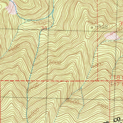 United States Geological Survey Quinns Hot Springs, MT (1985, 24000-Scale) digital map