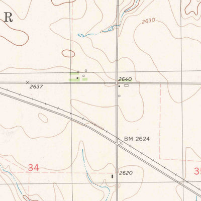 United States Geological Survey Quinter, KS (1979, 24000-Scale) digital map