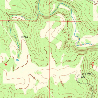 United States Geological Survey Quinton North, OK (1969, 24000-Scale) digital map