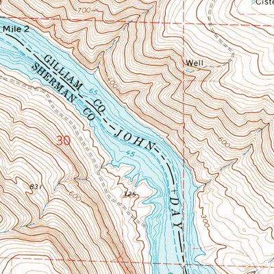 United States Geological Survey Quinton, OR-WA (1971, 24000-Scale) digital map