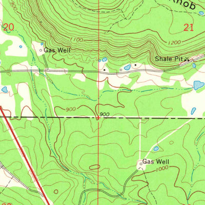 United States Geological Survey Quinton South, OK (1969, 24000-Scale) digital map