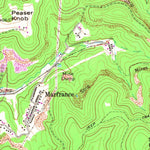 United States Geological Survey Quinwood, WV (1972, 24000-Scale) digital map