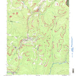 United States Geological Survey Quinwood, WV (1995, 24000-Scale) digital map