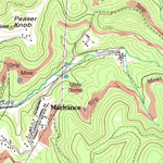 United States Geological Survey Quinwood, WV (1995, 24000-Scale) digital map