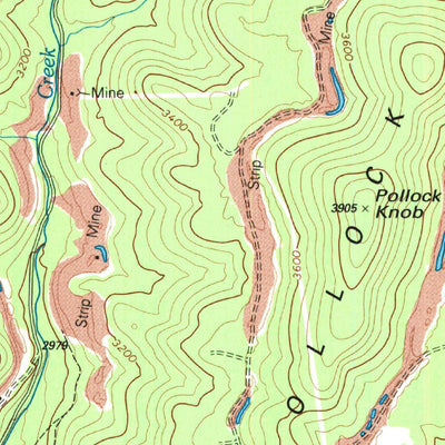 United States Geological Survey Quinwood, WV (1995, 24000-Scale) digital map