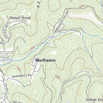 United States Geological Survey Quinwood, WV (2023, 24000-Scale) digital map