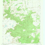 United States Geological Survey Quitaque Peaks, TX (1967, 24000-Scale) digital map